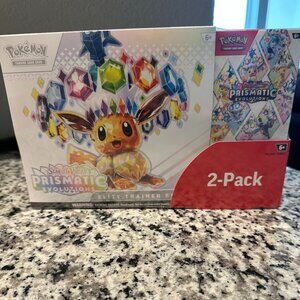 Pokemon Prismatic Evolutions 2-Pack Bundle Costco Exclusive